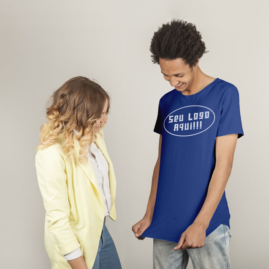 camisetas personalizada em silk